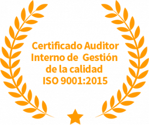 Certificado Auditor Interno de Gestión de la calidad ISO 9001:2015